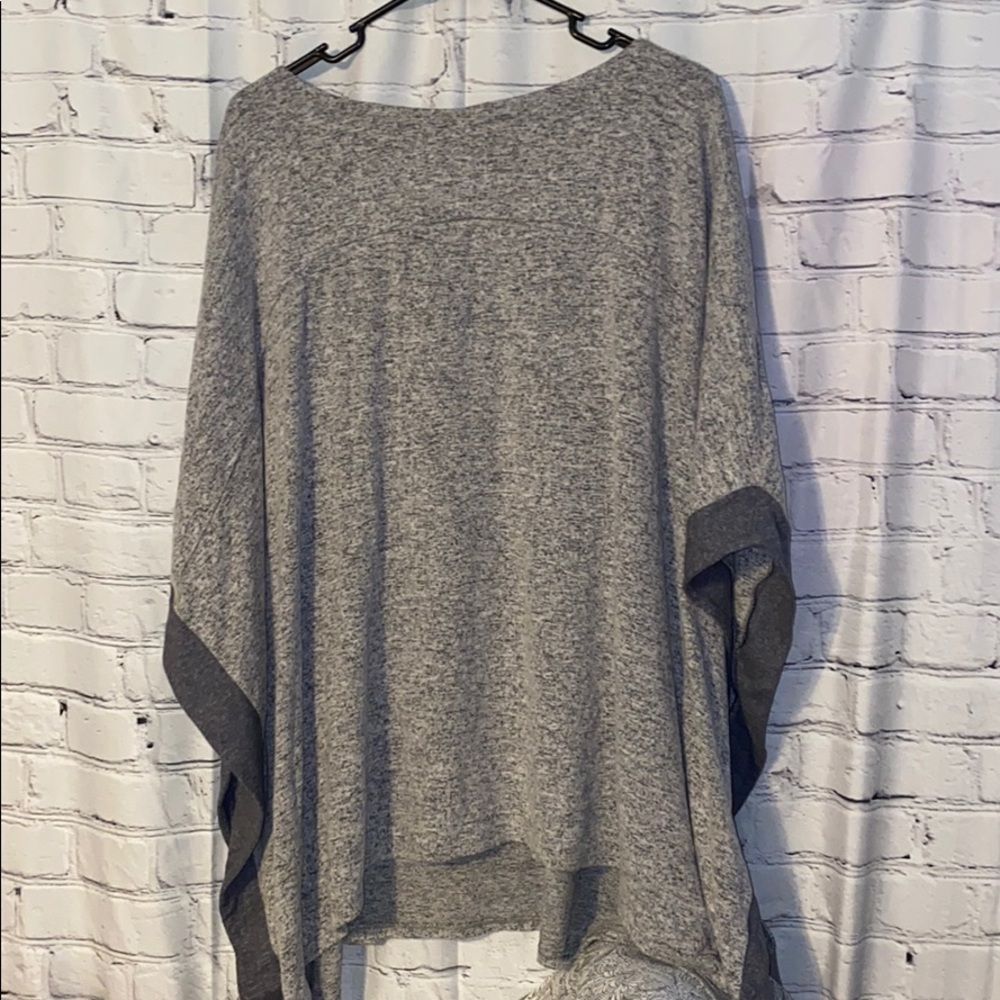 White House Black Market poncho wrap